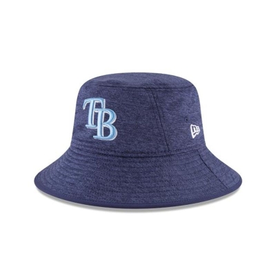 Sapca New Era Tampa Bay Rays MLB Shadowed Stretch Bucket Hat - Albastri